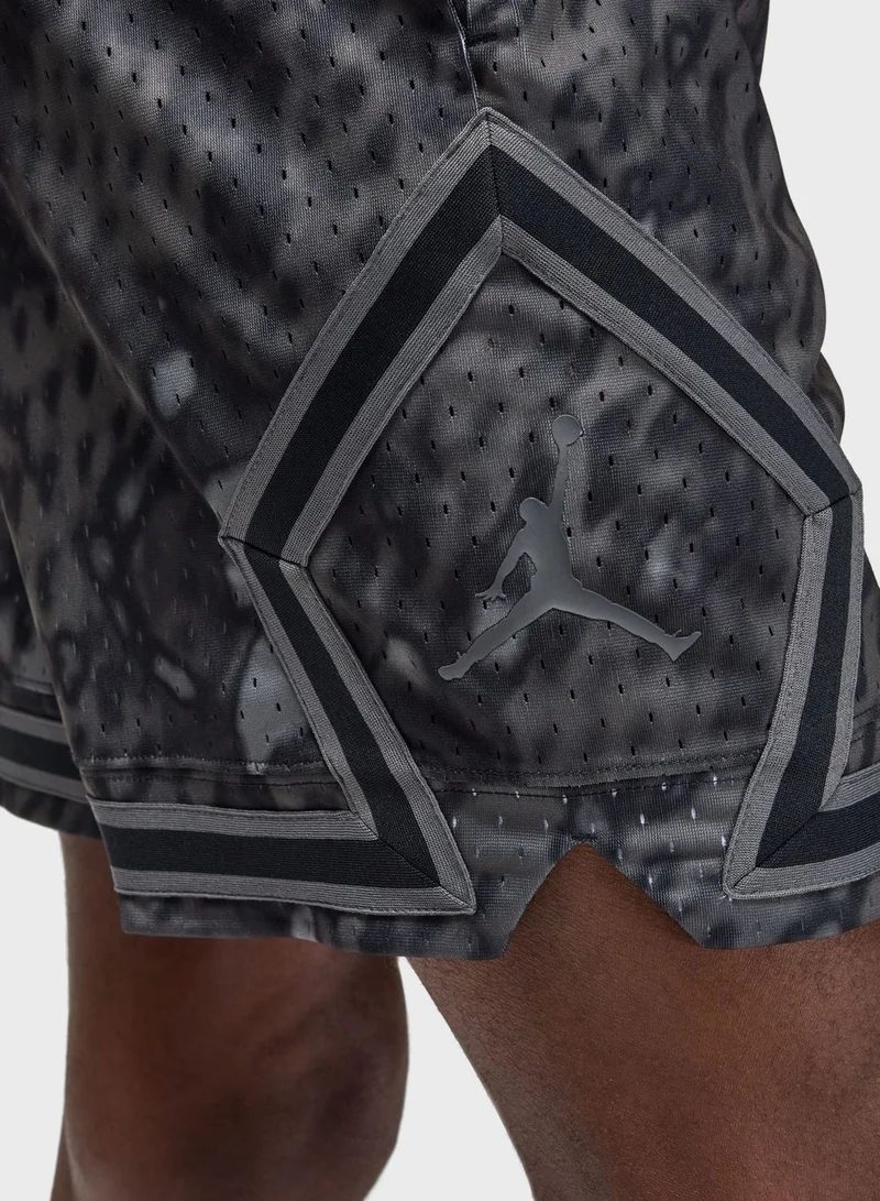 Jordan Jordan All Over Printed Diamond Shorts