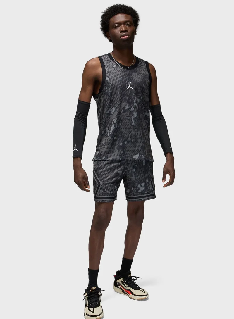 Jordan Jordan All Over Printed Diamond Shorts