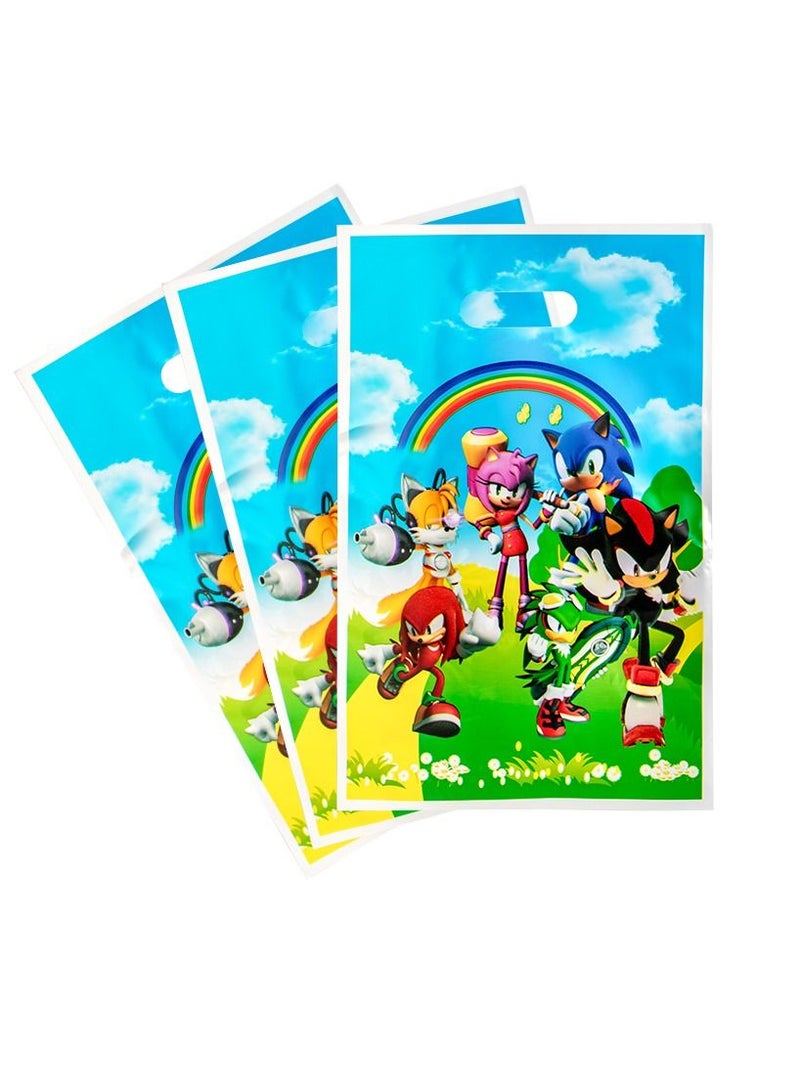 Highland Sonic Birthday Decoration Tableware Set - 142 Pieces  - Image 5