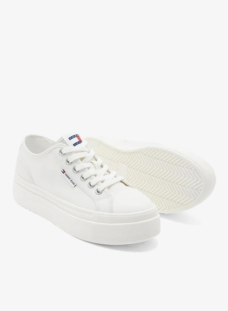 TOMMY JEANS Foxing Lace Up Low Top Sneakers