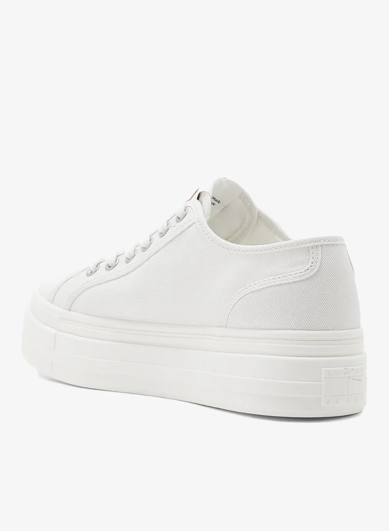 TOMMY JEANS Foxing Lace Up Low Top Sneakers