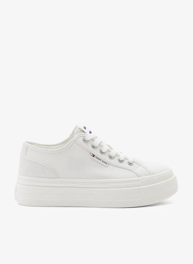 TOMMY JEANS Foxing Lace Up Low Top Sneakers