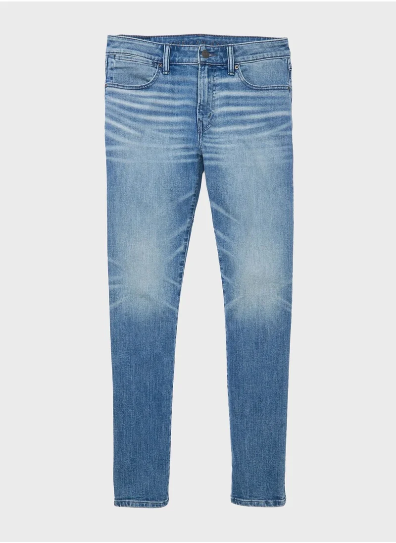 امريكان ايجل Mid Wash Skinny Fit Jeans