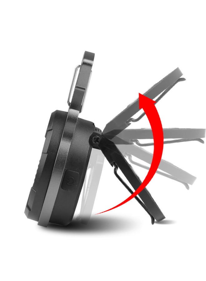 Loquat Product COB Multifunctional Mini Keychain Light Work Light Car Repair Light Household Emergency Flashlight-Color:Old Square Keychain Light Low Edition - Image 3