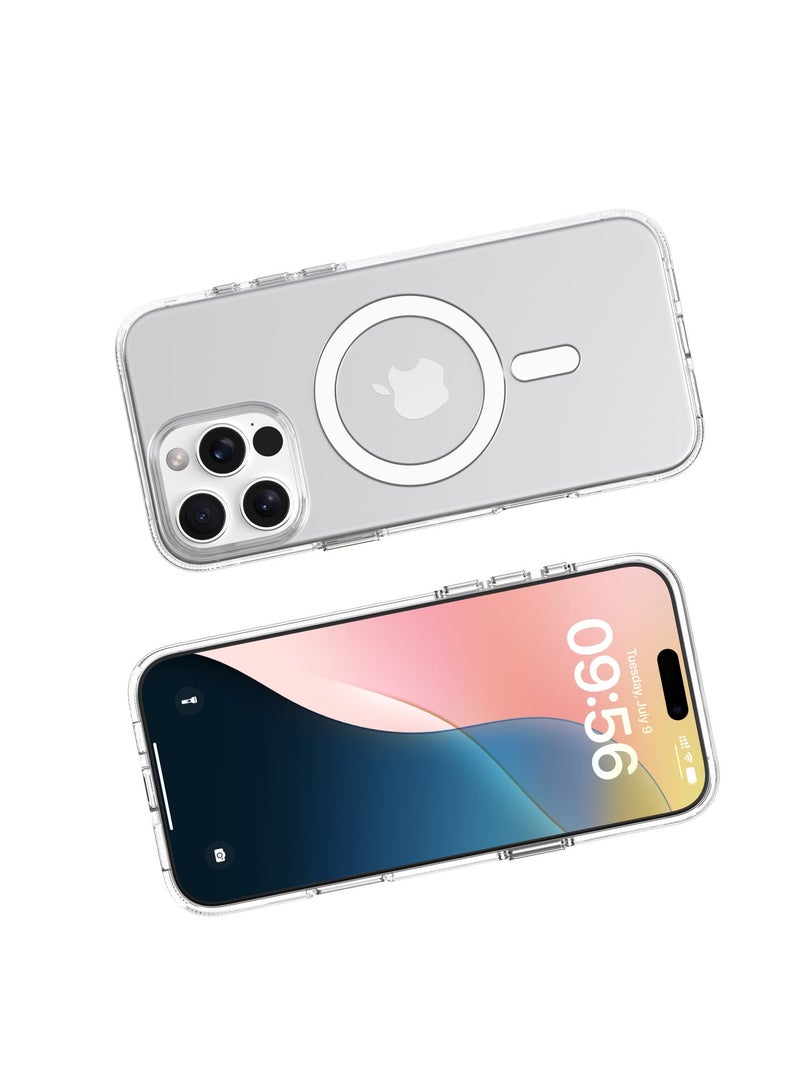 كوما iPhone 16 Pro Max MagSafe Clear Case - Strong High Quality Magnet, Wireless Charging Compatible, Shockproof Protection, Ultra Slim Anti-Scratch Magnetic Cover - Image 5