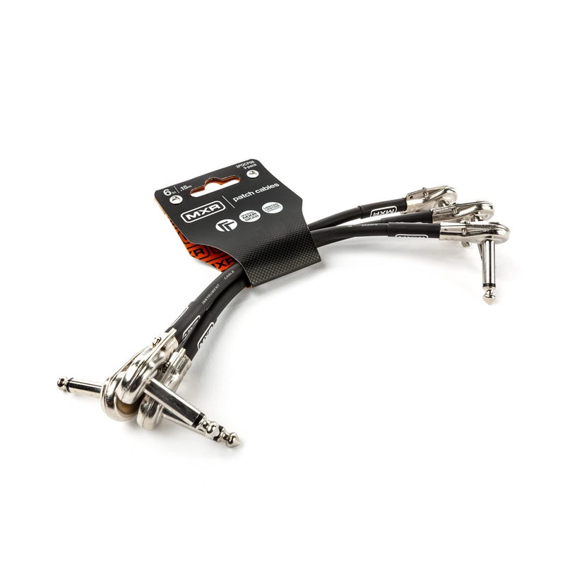 MXR Patch Cable 6 in|15 cm - 3 Pack (3PDCP06) - Image 3