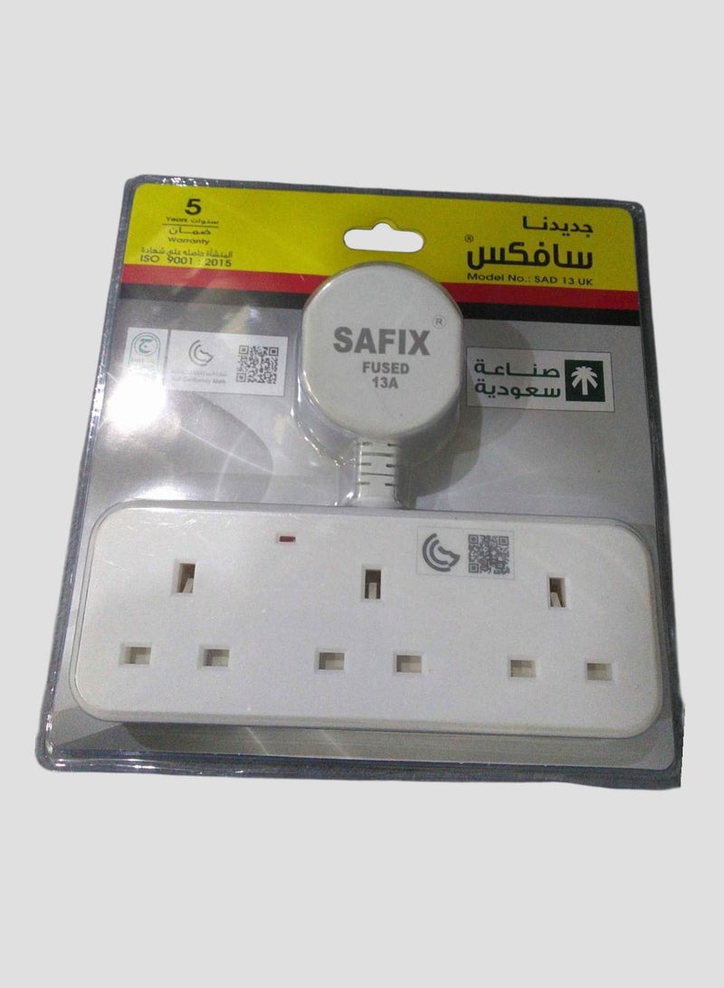 سافيكس موزع سافكس الكهربائي متعدد المخارج امبير 13 - Image 1