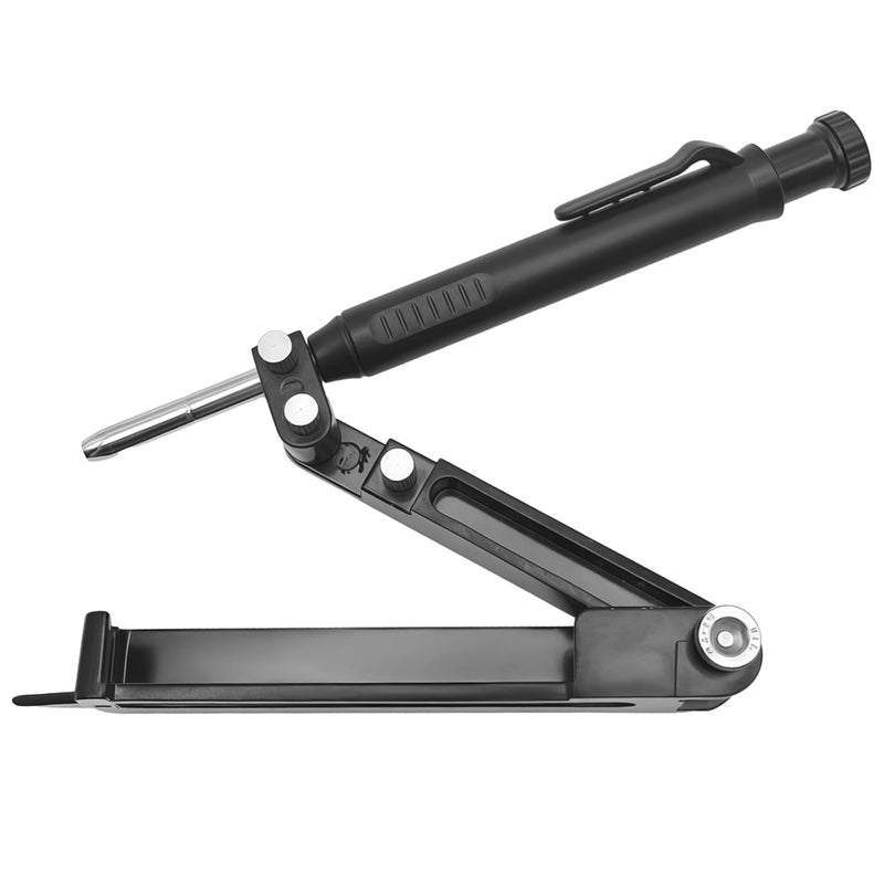 أداة رسم دوائر قابلة للطي من سبائك الألومنيوم مع قلم للنجارة وتركيب البلاط والتصميم - Image 1