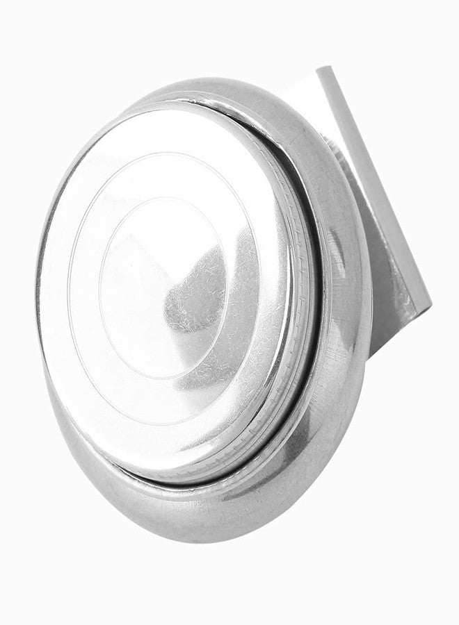 Zerodis Large Mouth Artist Palette Cup with Lid, Stainless Steel Metal Palettes Container Cup Travel Portable Paint Cleaning Container for Solvent Watercolor Gouache Acrylic Paint Oil Paint(F-347) - Image 2