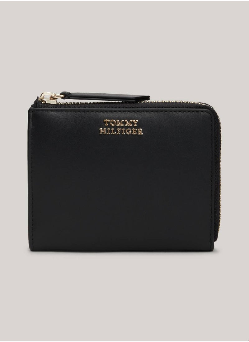 Women's Leather Zip-Around Wallet -  Leather, Black - pzsku/Z8962546B89C32D960860Z/45/_/1724216594/2effa0cd-aff1-403c-ac90-efaf278655ab