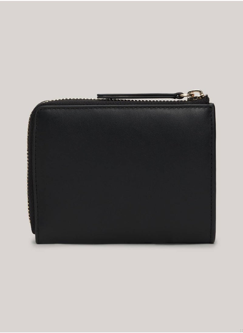 Women's Leather Zip-Around Wallet -  Leather, Black - pzsku/Z8962546B89C32D960860Z/45/_/1724216607/8449352f-e483-4675-a835-6fe083c22605