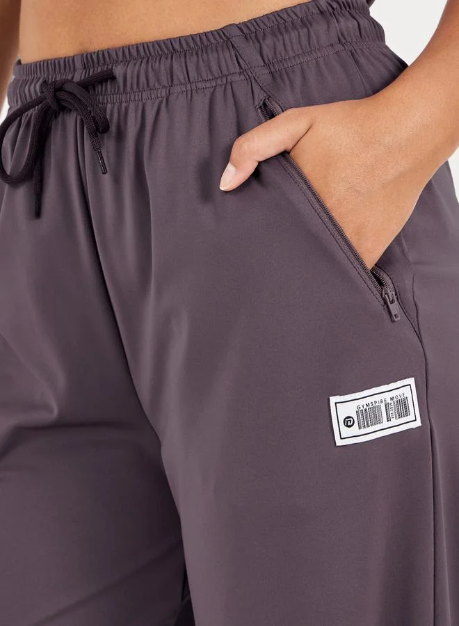 Styli Styli Gymspire Edition - Label Dual Pocket Drawstring Joggers