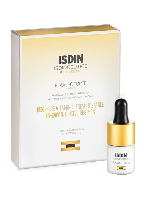 Flavo C Forte 1 ampoule Intensive facial serum with 15 pure and fresh vitamin C that revitalizes brightens and helps reduce the signs of skin fatigue