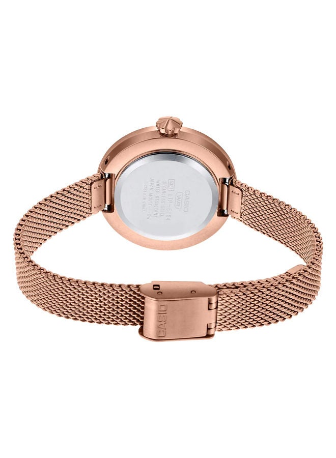 CASIO Stainless Steel Analog Watch LTP-E154MPG-4ADF - Image 2