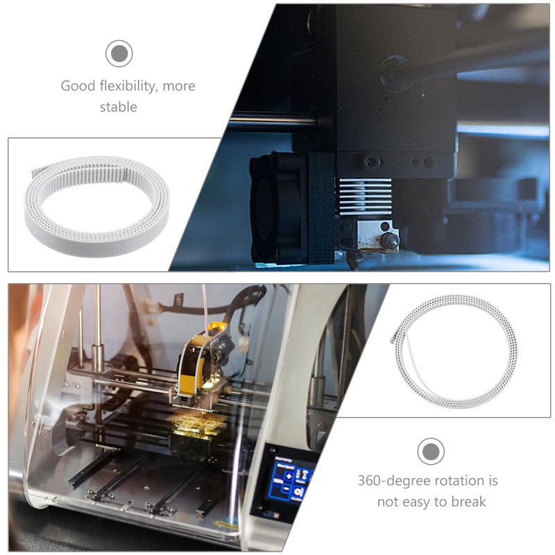 PU Open Loop Timing Belt 2GT 10Mm 1 Meter for 3D Printer CNC Industrial Use - Image 4