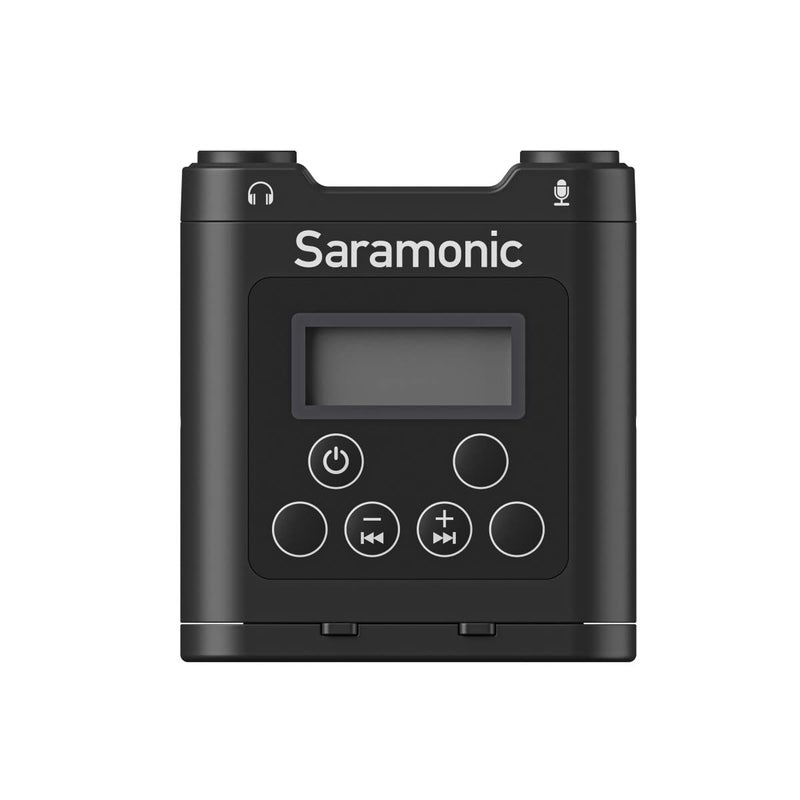 Saramonic SR-R1 Ultra-Compact Belt Pack Stereo Recorder with 3.5mm Microphone or Line-Level Input, Headphone Out, and Includes DK3A Premium Lavalier and Padded Pouch, Black - Image 5