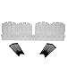 Easyflex EasyFlex No-Dig Landscape Edging with Anchoring Spikes, 4.5 in. Tall Decorative Adirondack Wood-Look Fence Garden - Image 2