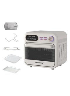 sokany Sokany Digital Fryer + Oven 18L 1800W - Model SK-10003  - Image 2