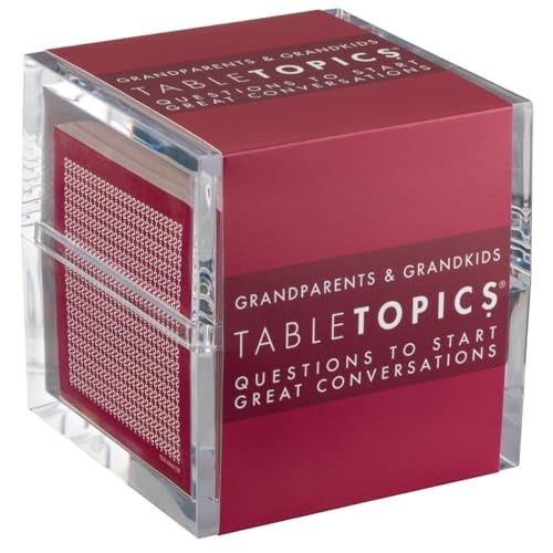 TableTopics Grandparents Grandkids Conversation Cards to Connect Generations of Your Family 135 Fun Questions to Explore New Topics with Kids - Image 1