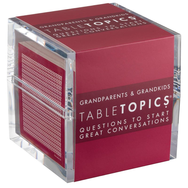 TableTopics Grandparents Grandkids Conversation Cards to Connect Generations of Your Family 135 Fun Questions to Explore New Topics with Kids - Image 2