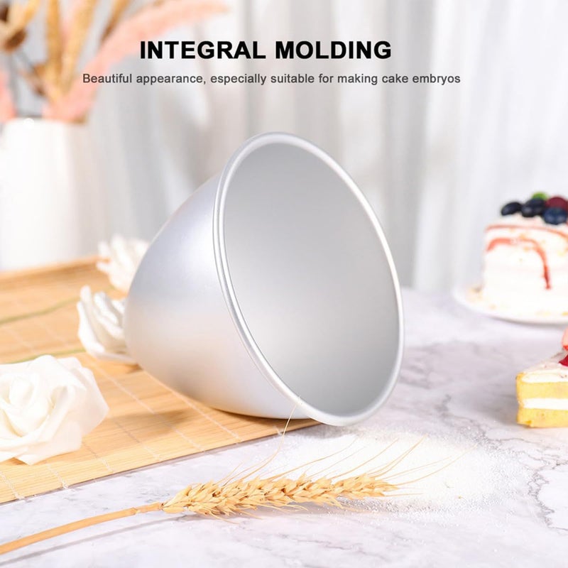 5 Inch Aluminum Alloy Cone Cake Mold Set Of 2 For Creative Baking At Home - Image 5