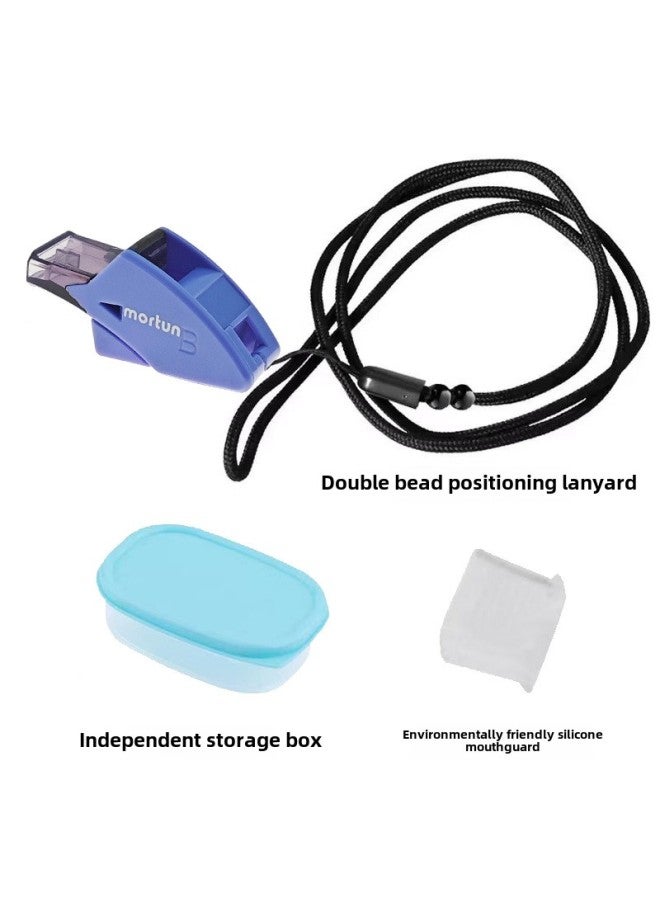Generic MORTUN Moby Dolphin Whistle Basketball Football Referee Special Whistle Sports Teacher Coach Professional Tweeter Dolphin Whistle-Color:Rs0080-pe Purple - Image 1