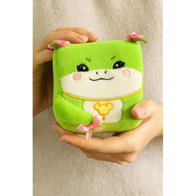 MGM Toy - Squarepal - Snake - Frog - Lizard - Anti-Stress Plush - 193639 - Memory Foam - Gadget - Gift - Animals - Anxiety - Sensory Toy - From 2 Years - Image 4