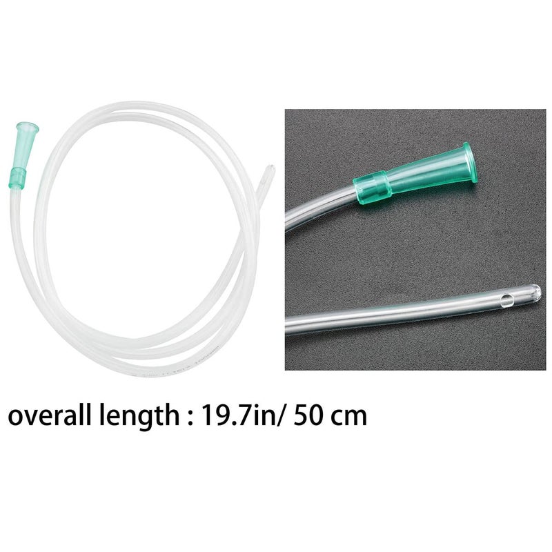 كلاراكو مجموعة محقنة بلاستيكية من كلاركو، مكونة من 6 قطع، محقنة صناعية، أدوات محقنة قياس السوائل للمختبرات العلمية، التوزيع، تغذية الحيوانات، استخدامات متعددة، 20 مل × 2 + 60 مل × 2 + خرطوم × 2 - Image 4