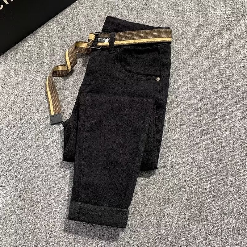 Unisex Classic Denim Jeans Loose Fit Daily Outdoor Wear - Image 2