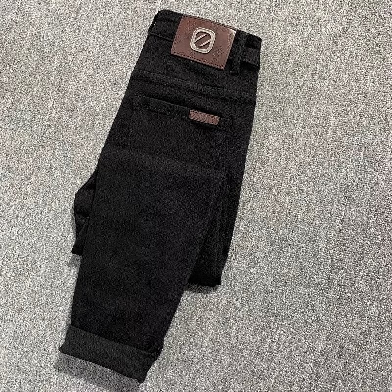 Unisex Classic Denim Jeans Loose Fit Daily Outdoor Wear - Image 3