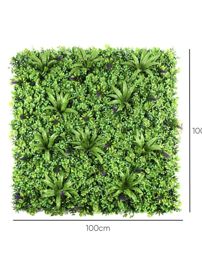 HYXC Artificial Hedge Mats, Artificial Faux Hedges Panels 100x100cm WMS1006A - Image 2