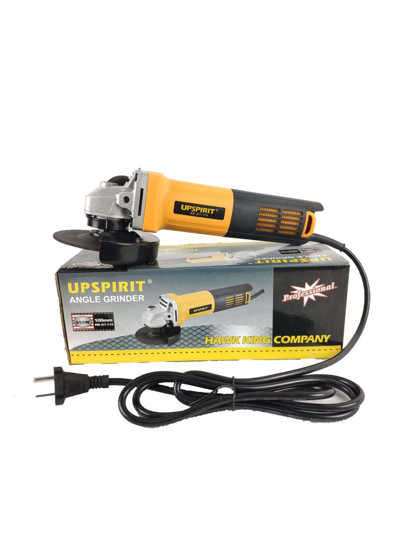 upspirit - Professional Portable Hand Held Mini 115mm Electric Angle Grinder - Image 1