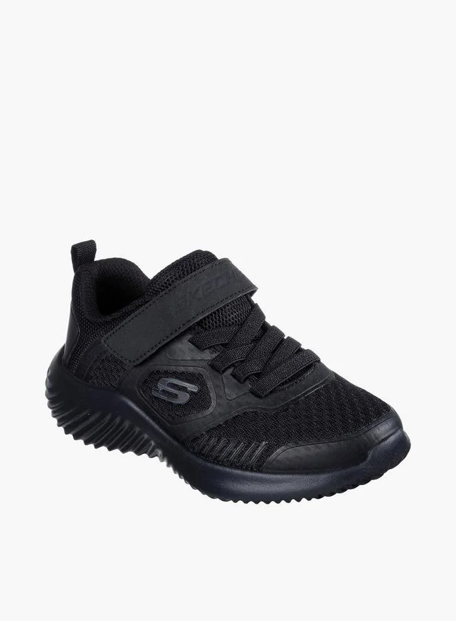 SKECHERS Boys Bounder Hook & Loop School Shoes