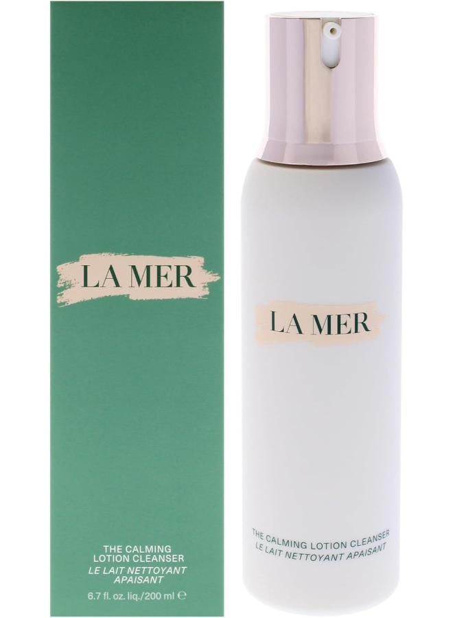La Mer The Calming Lotion Cleanser 200ml | Gentle Soothing Makeup Remover Cleanser with Miracle Broth™ | Anti-Aging Milky Lotion for Sensitive & Dry Skin | Cleanses Without Stripping Moisture - Image 1