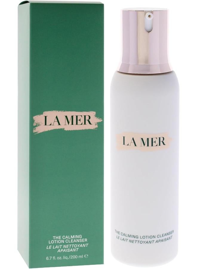 La Mer The Calming Lotion Cleanser 200ml | Gentle Soothing Makeup Remover Cleanser with Miracle Broth™ | Anti-Aging Milky Lotion for Sensitive & Dry Skin | Cleanses Without Stripping Moisture - Image 3