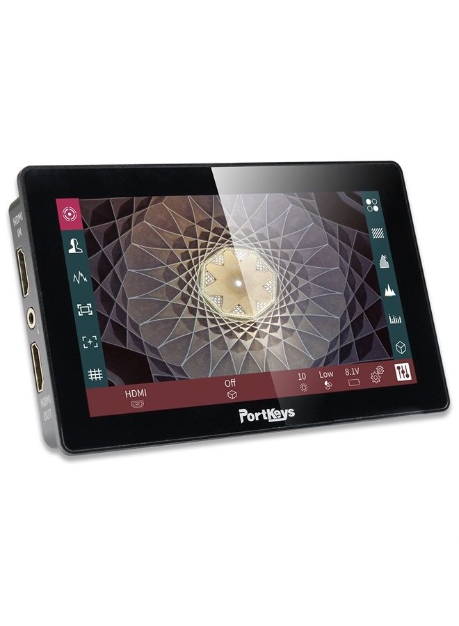 PortKeys LH5P II Camera Control Field Monitor |Touch Screen |Metal Frame |Bluetooth |2200 Nit |5.5" |1920x1080, Control Function Compatible with Canon, Sony, Panasonic, BMPCC, ZCam and Gimbals - Image 1