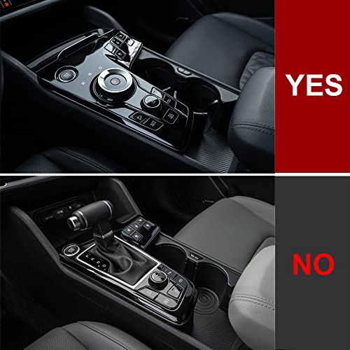 Kadore for 2023 2024 2025 Kia Sportage Hybrid SUV Carbon Fiber Style Interior Gear Shift Panel Frame Cover Trim LHD (Electronic Gear Only) 2pc - Image 5