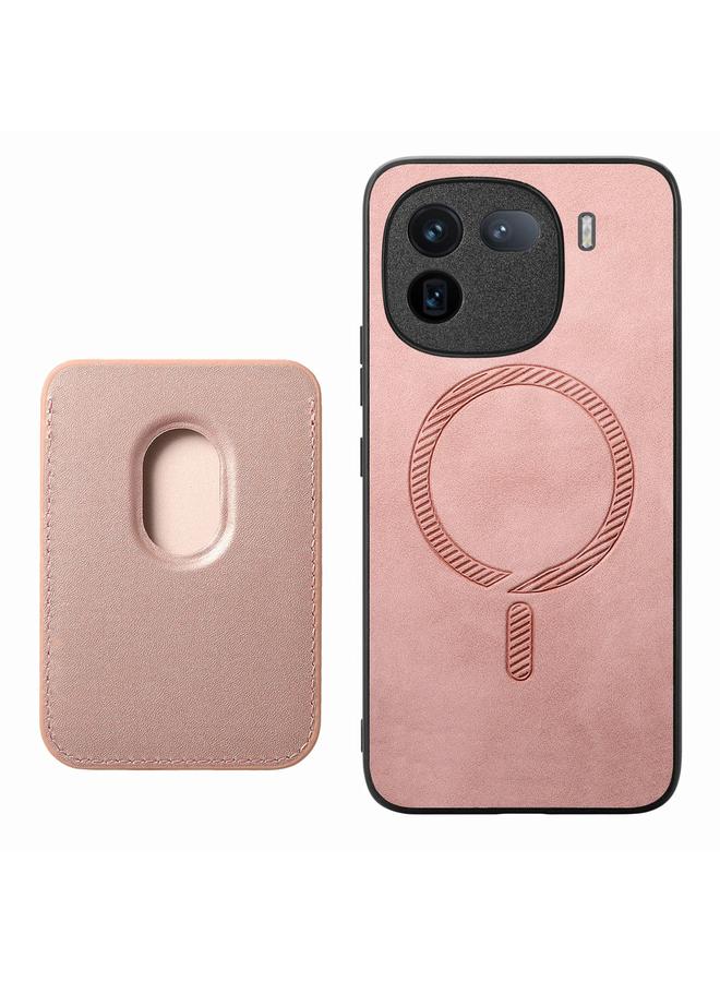 erorex Case For vivo Y300+ Retro Magsafe Card Bag PU Back Cover Phone Case - Image 5