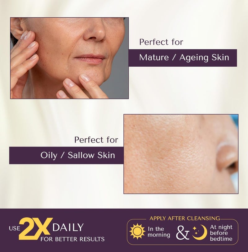 Barva Skin Nectar Anti Ageing with Hyaluronic Acid Transforming Cream Helps Clear up Spots and Blemishes Preservative Free 50 ml - Image 3