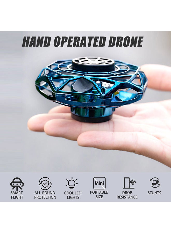 NIBEMINENT Hand Operated Control Induction 360° Rotating Flying Drone 11*5.8*9.8cm - Image 2