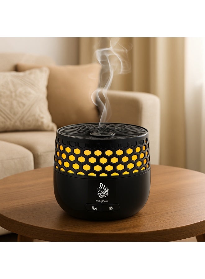 Bakhoor USB Rechargeable Electronic Incense Burner – Portable & Stylish Design Ideal for Home Office  Car, Travel & Gifting Use - Image 4