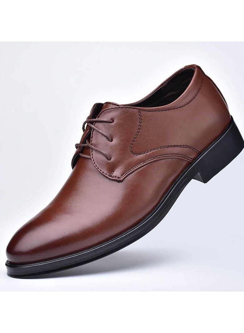 Nariele New Men's Business Leather Shoes - Image 1