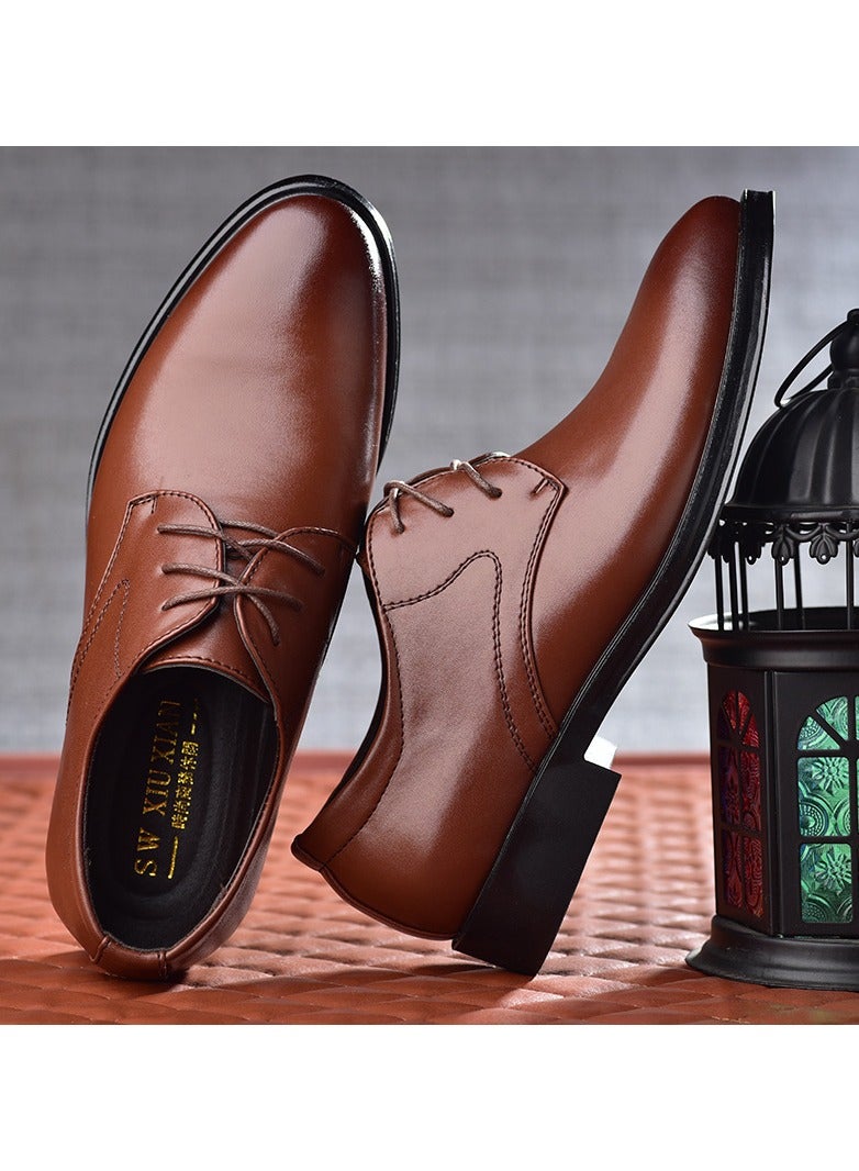 Nariele New Men's Business Leather Shoes - Image 2