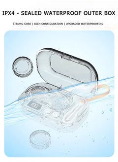 Generic Ultrasonic Contact Lens Cleaner Machine - with Timer Display - Portable - 360 Degree Cleaning - Four Levels Timing Selection - Fit Disposable Contact Lenses/OK Lens - With lanyard (Beige)  - Image 3