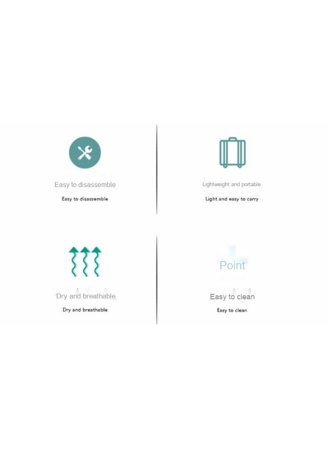 Anna Outdoor Breathable Cooling Mat - Foldable Tent Pet Bed - Image 5