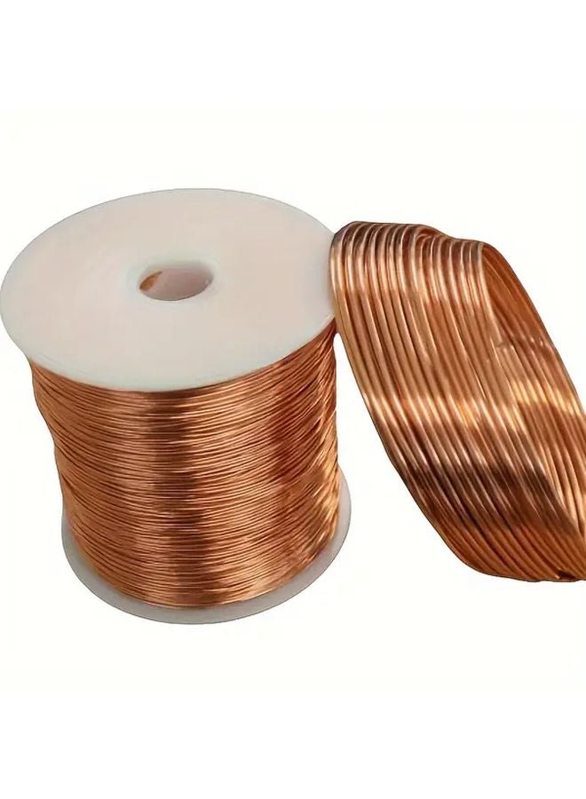 سلك حرفي مصنوع من النحاس الصلب الممتاز بسمك 0.6 مم لمجوهرات النحت وأعمال DIY - Image 2