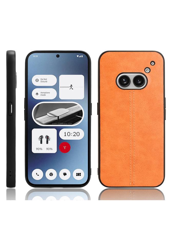 S-TOP Case For Nothing Phone 2a Cow Pattern Sewing Back Cover Phone Case - Image 1