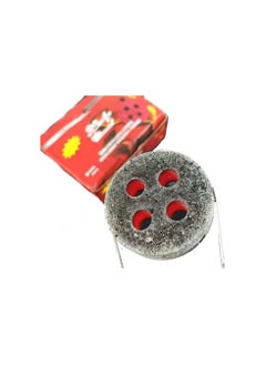 Lucky 120-Pieces Lucky Charcoal Quick Ignite and Long Lasting Incence 50mm Black  - Image 2
