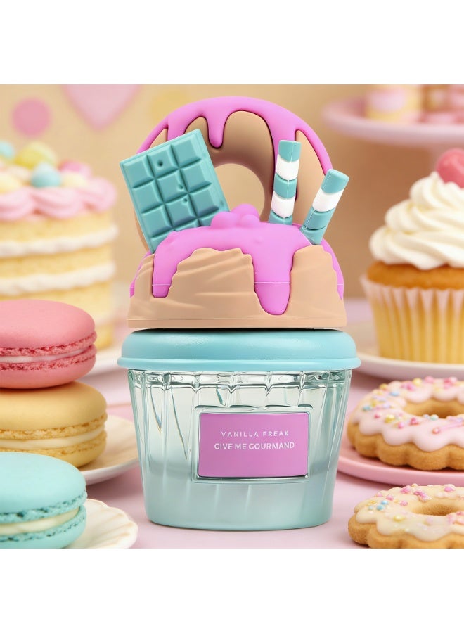 Beautiful Sweet Donut Perfume For Women Girls, Long Lasting Gourmand Vanilla Fragrance Eau de Parfum Gift for her 75mL - Image 3