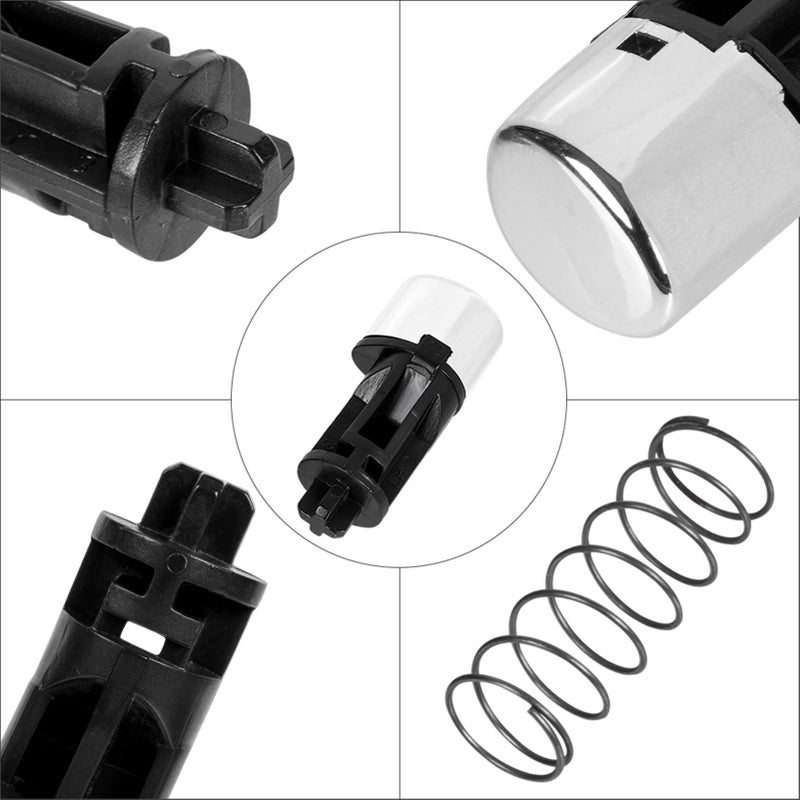 runmade Shifter Shift Button Knob Repair Kit with Spring Compatible with Honda 1998 1999 2000 2001 2002 Accord Automatic Transmission 54132-S84-A81 - Image 3